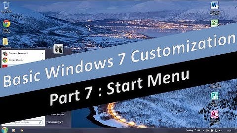 How to customize the Start Menu in Windows 7 (part 7)