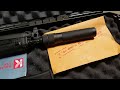 Kalashnikov usa kr 9s ak 9mm with faux suppressor  tabletop quick 1 minute first look 4k 2160p