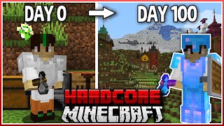 I Survived 100 Days in Hardcore Minecraft! (1.18)