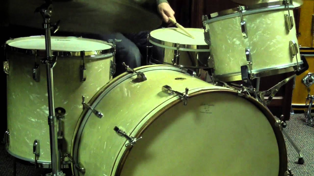 Leedy & Ludwig drums Old A Zild 26 YouTube
