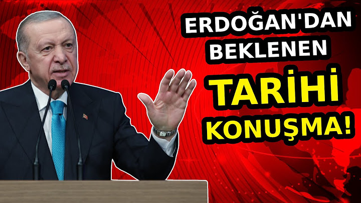 #CANLI İşte Cumhurbaşkanı Erdoğan'ın TARİHİ Açıklaması!