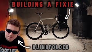Building a bike BLINDFOLDED?