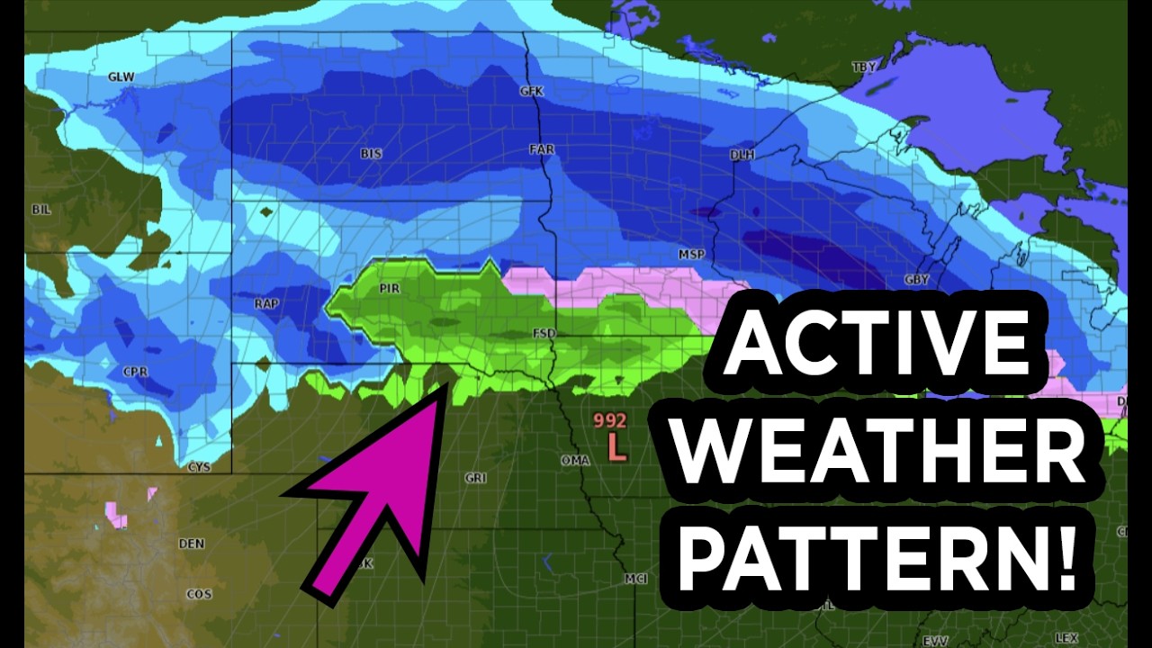 An Active Weather Pattern is Ahead... - YouTube