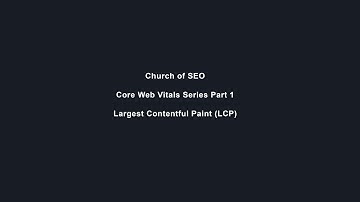 Core Web Vitals Series Part 1: Largest Contentful Paint (LCP) Optimization