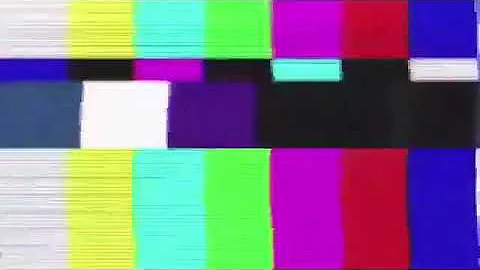 Broken TV screen effect