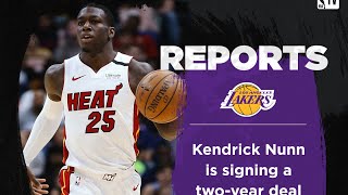 BREAKING NEWS: LAKERS SIGN KENDRICK NUNN AND RESIGN THT!!!