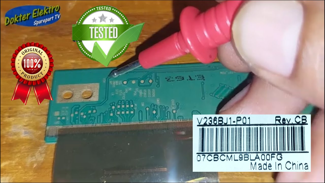 TCON INNOLUX V236BJ1 P01 Rev CB TESTED