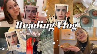 READING VLOG | „Biedne istoty”, Warszawa z przyjaciółką, tłusty czwartek 🩷📚🍩🥐