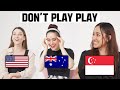 American & Australian Learns How to Speak with SINGAPOREAN Accent For The First Time!!