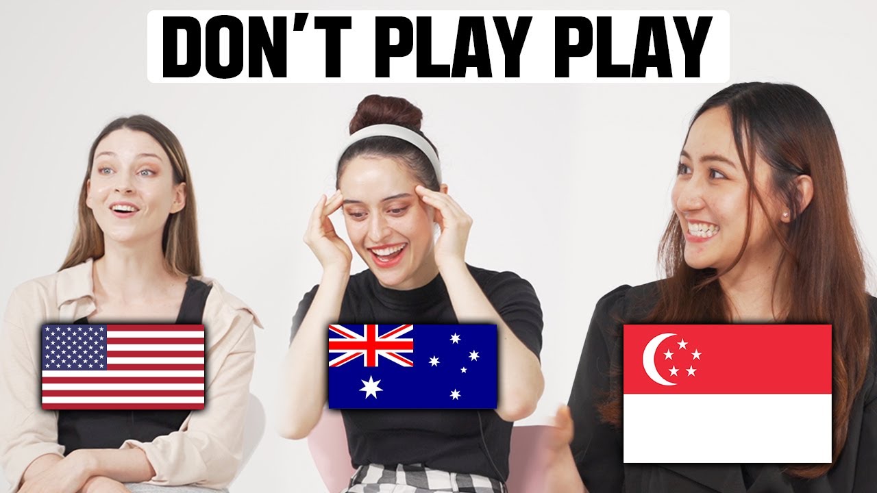 American & Australian Learns How to Speak with SINGAPOREAN Accent For The First Time!!