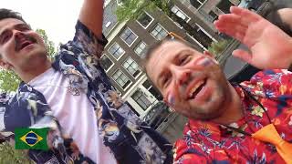 A Wild KINGSDAY party in the Amsterdam Canals! What a BLAST!
