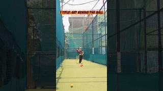 90% Players Straight Six Maarne Mein Fail Hote Hain 😱 #Cricket #TennisCricket #CricketTips #long