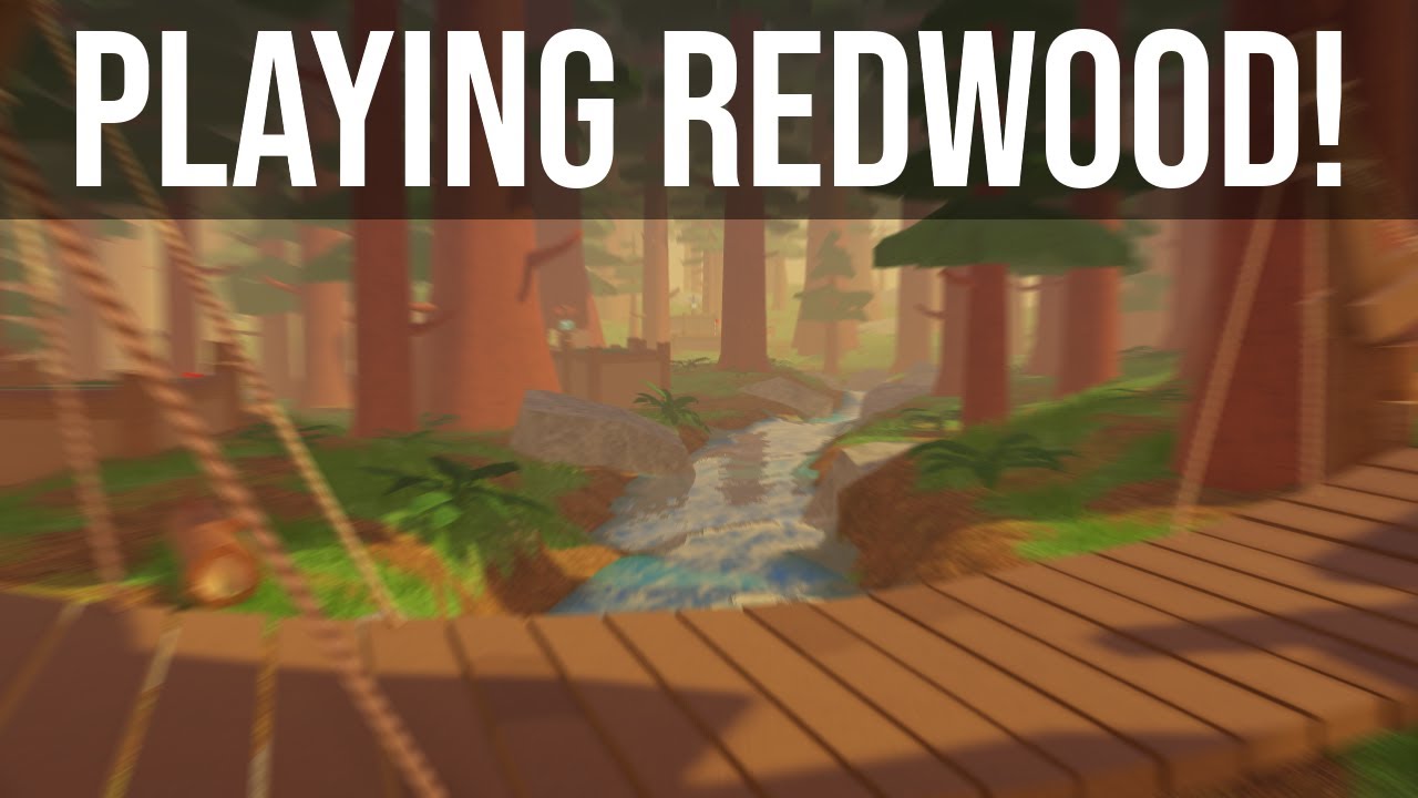 Playing the NEW Redwood Map in Super Golf! | Roblox