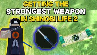 GAIDEN KUSANAGI V2 BEST WEAPON AND LOCATION IN SHINOBI LIFE 2