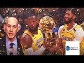 LEBRON's LAKERS WON LEAST PATH OF RESISTANCE NBA TITLE AD SHOULD BE NBA FINALS MVP AS HKHS PREDICTED