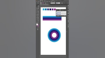 Multicolor Ellipse Design With Easy Process Adobe Illustrator #agdesigner #illustrator #art