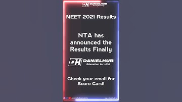 NTA DECLARED NEET 2021 RESULTS  #neet2021 #neetresults #neetexam #neetresult2021 Check Your Mail