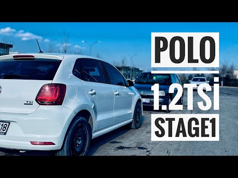 VW POLO 6C 1.2TSİ YAZILIM SONRASI POV ARABA SÜRÜŞ - GAZLAMA #1 - STAGE1