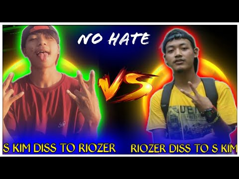 S kim vs Riozer Tr  diss challenge  new garo rap song video 2021