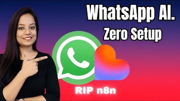 WhatsApp AI Agent for Sales in 1 Prompt [No Code Setup]