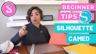 Beginner Tips for Silhouette Cameo | Set Up and Getting Started