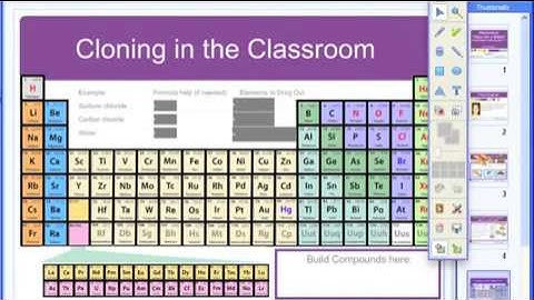 Using the Object Cloning Tool in MimioStudio Education Software