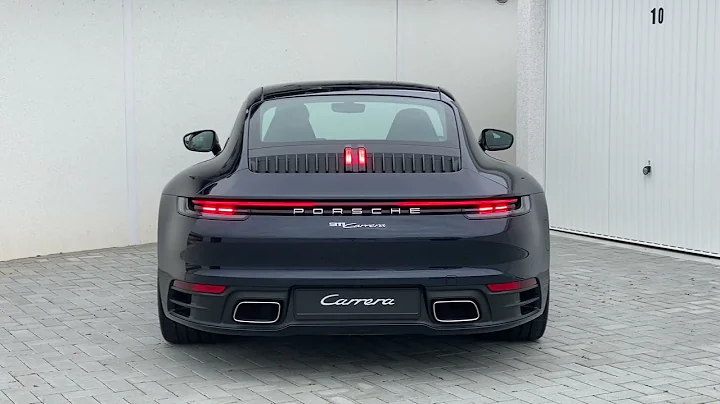 Porsche 911 992 Carrera - Cold Start - Base Exhaust (OPF) - Sport Mode - Model 2021/2022