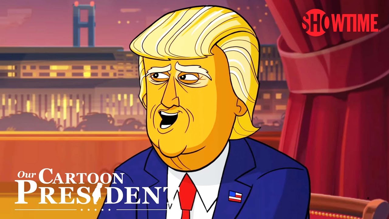 Cartoon Trump’s First Date w/ CNN | Our Cartoon President | Season 3