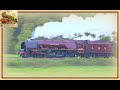 Magnificent 46233 Duchess of Sutherland Overpowers the Devon Elements