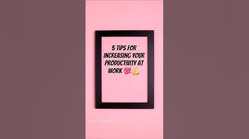 Feeling stuck at work?Try these 5 game changing tips to become UNSTOPPABLE #productivity #motivation
