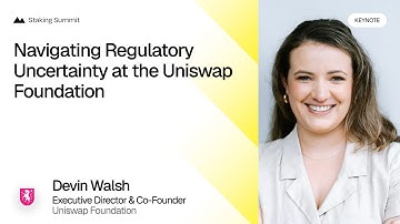 Navigating Regulatory Uncertainty at the Uniswap Foundation with Devin Walsh