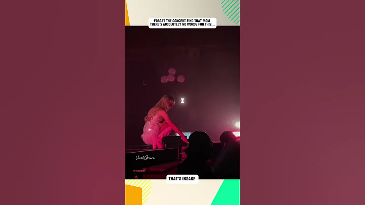 A Fan Left Sabrina Carpenter Completely SPEECHLESS On Stage 😅💀#sabrinacarpenter #shorts