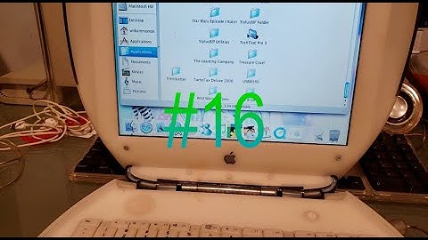 iBook Clamshell With OS X Panther - Surviving COVID-19 #16