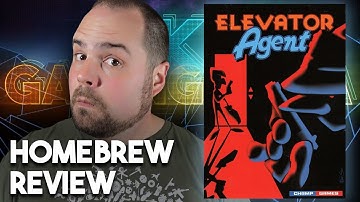 Elevator Agent for Atari 2600 - MGG Homebrew Game Review