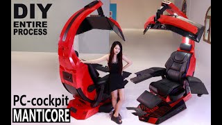 “Manticore”PC-cockpit DIY masterpiece show