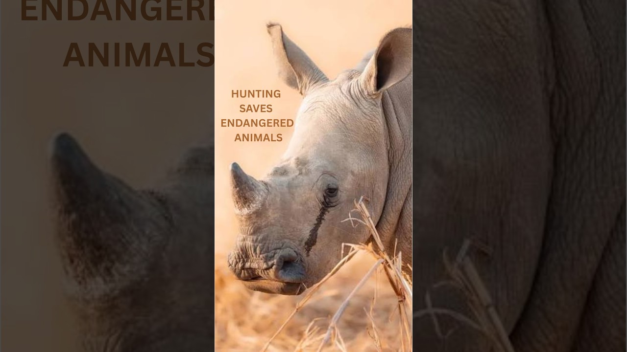 Hunting Saves Endangered Animals