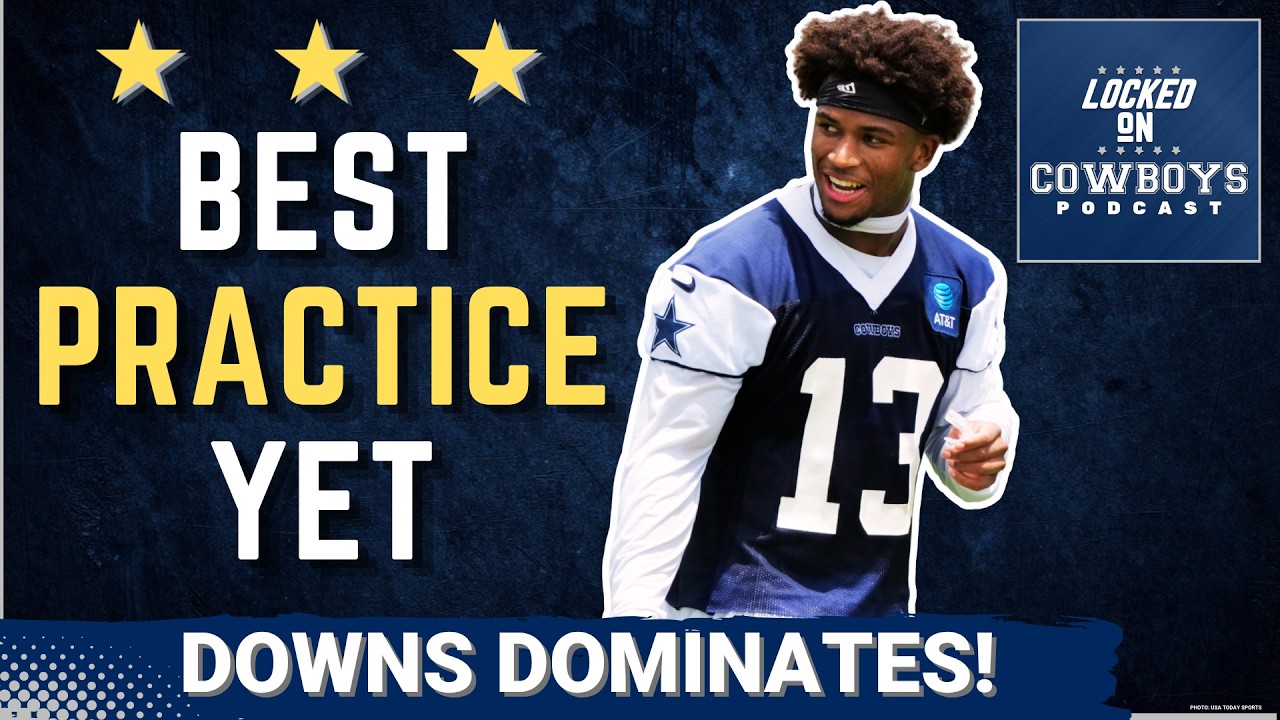 PHENOM: Dallas Cowboys DB Caleb Downs DOMINATES Sunday’s Practice | Most Intense Practice Yet! PHENOM: Dallas Cowboys DB Caleb Downs DOMINATES Sunday’s Practice | Most Intense Practice Yet!