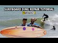 Surfboard Ding Repair Tutorial