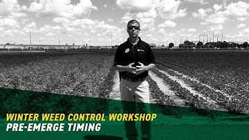 Pre-emerge Timing | Beck