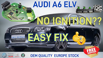 A6 Steering Lock ⭐DIY Fix⭐ No Ignition Audi A6 Link For Parts⭐J518 4F0905852