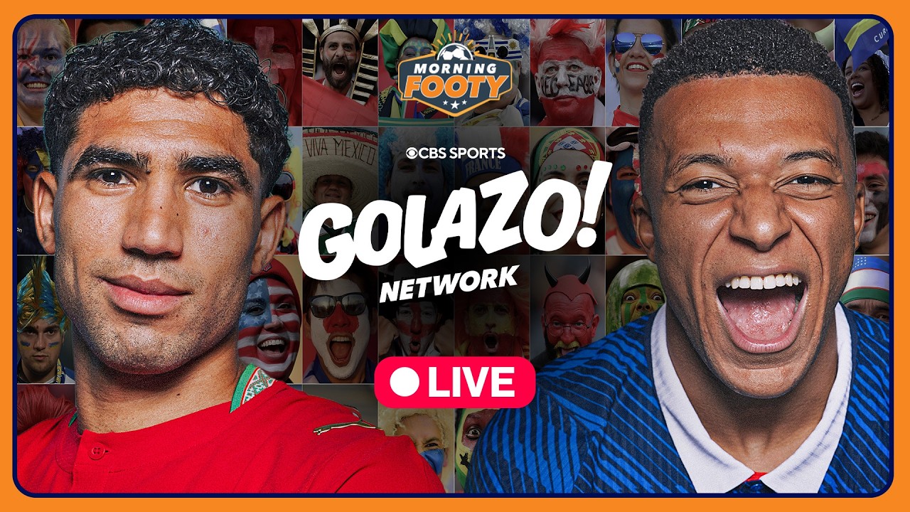 Morning Footy LIVE: Netherlands ELIMINATED by Morocco + World Cup News, Analysis & Debate