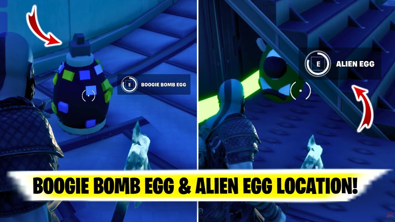 Egg Hunt 2 Space Boogie Bomb EGG & Alien Egg Fortnite egg hunt 2