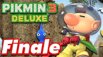 Pikmin 3 Deluxe - Day 12 - Saving Captain Olimar! (Nintendo Switch Gameplay Walkthrough)