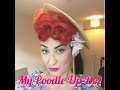 Vintage Pinup Poodle Tutorial | Atomic Amber