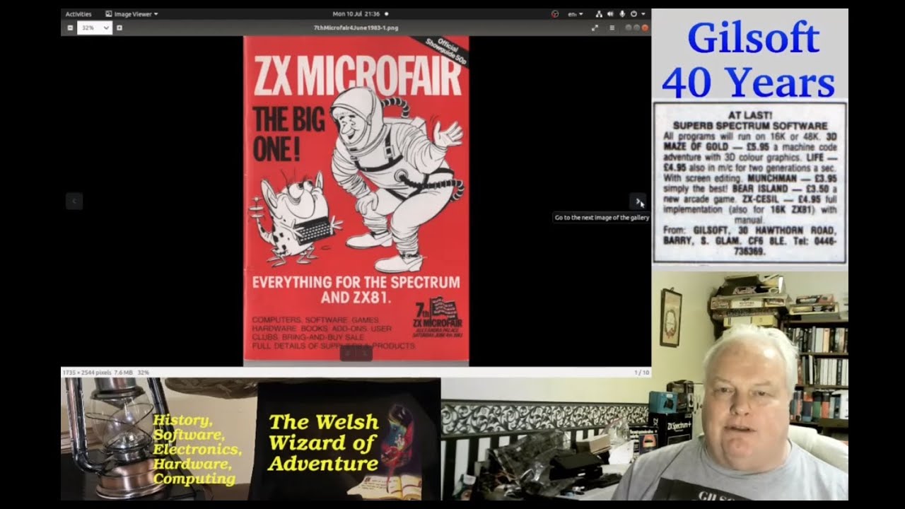 Gilsoft @40:2 The Road to the 7th ZX Microfair - Jun 1983 - YouTube