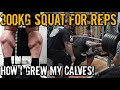 HOW I GREW MY CALVES! | LEG DAY