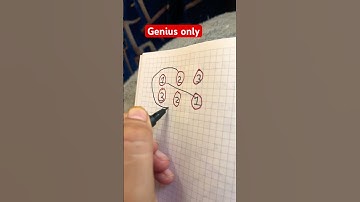 Only for a genius! Without crossing the line!#maths#youtubeshorts #ytshorts #trending