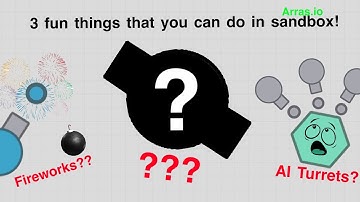 3 fun things that you can do in arras.io sandbox!! *dreadnoughts* || Tank Dread #arrasio