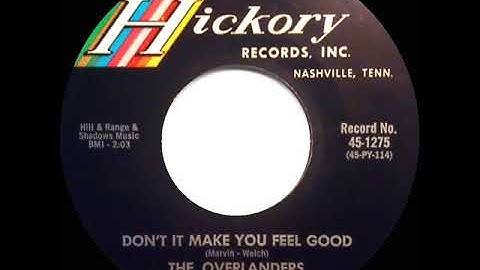 1964 Overlanders - Don’t It Make You Feel Good