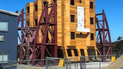 NEES-Soft Collapse Test (Southeast View)